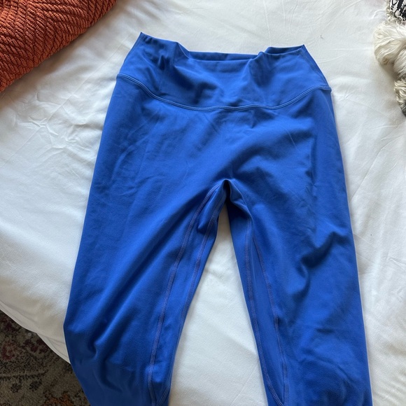 CSB SET - Scrunch Butt leggings & strappy bra - Cobalt / Size XL - Picture 1 of 5